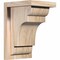 Ekena Millwork New Brighton Smooth Corbel w/Backplate, Douglas Fir, 7 1/2"W x 8"D x 12"H COR08X08X12NEB01SDF - alternate 1